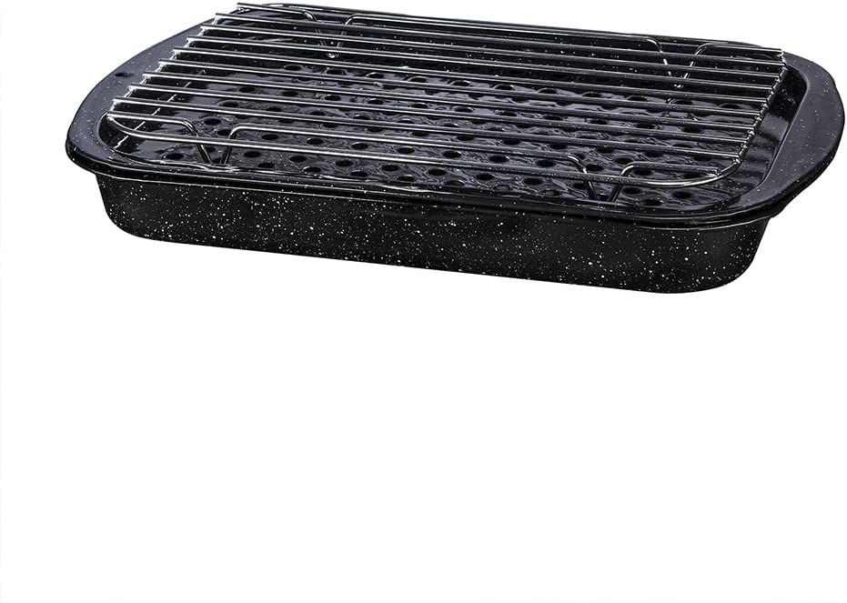 Granite Ware 3-Piece Set, Bake, Broiler Pan & Grill