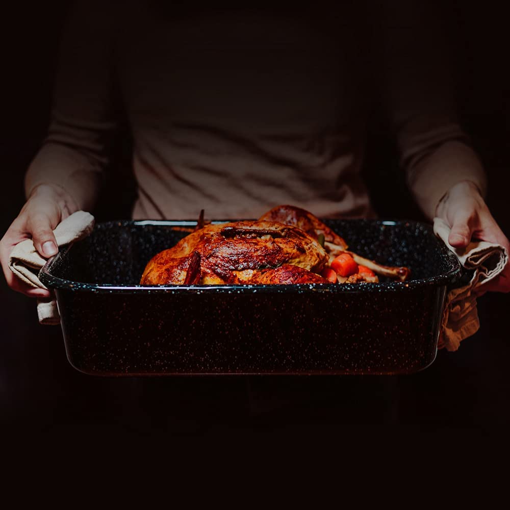 Granite ware outlet roasting pan